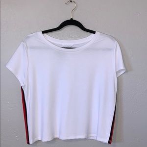 White Crop Top